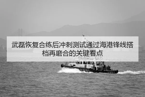武磊恢复合练后冲刺测试通过海港锋线搭档再磨合的关键看点